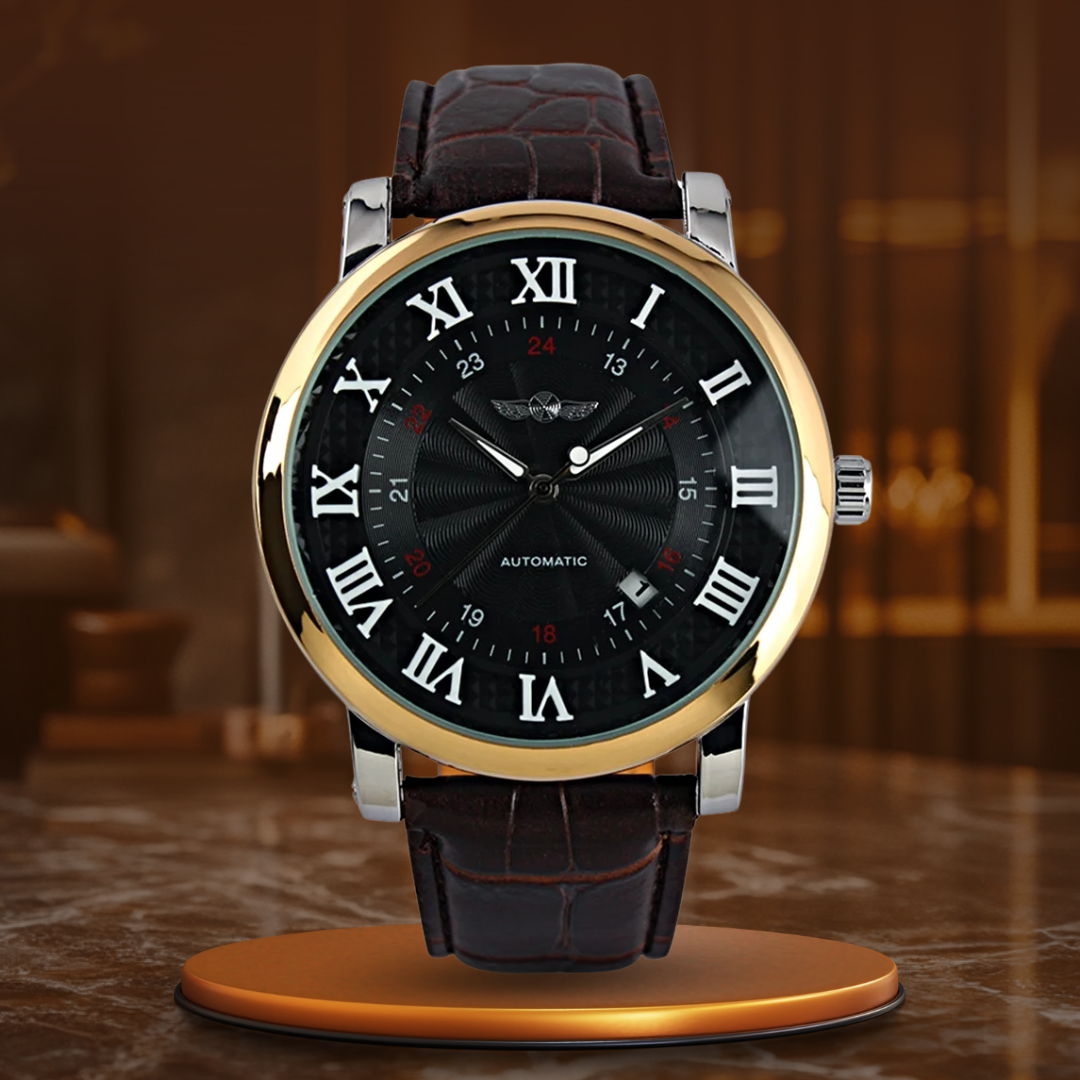 Mode Luxus Leder Vollautomatisches Uhr™ - Olsen & Olsen