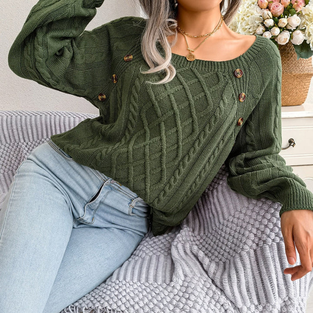 Calla | Gemütlicher Kabelstrickpullover