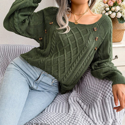 Calla | Gemütlicher Kabelstrickpullover