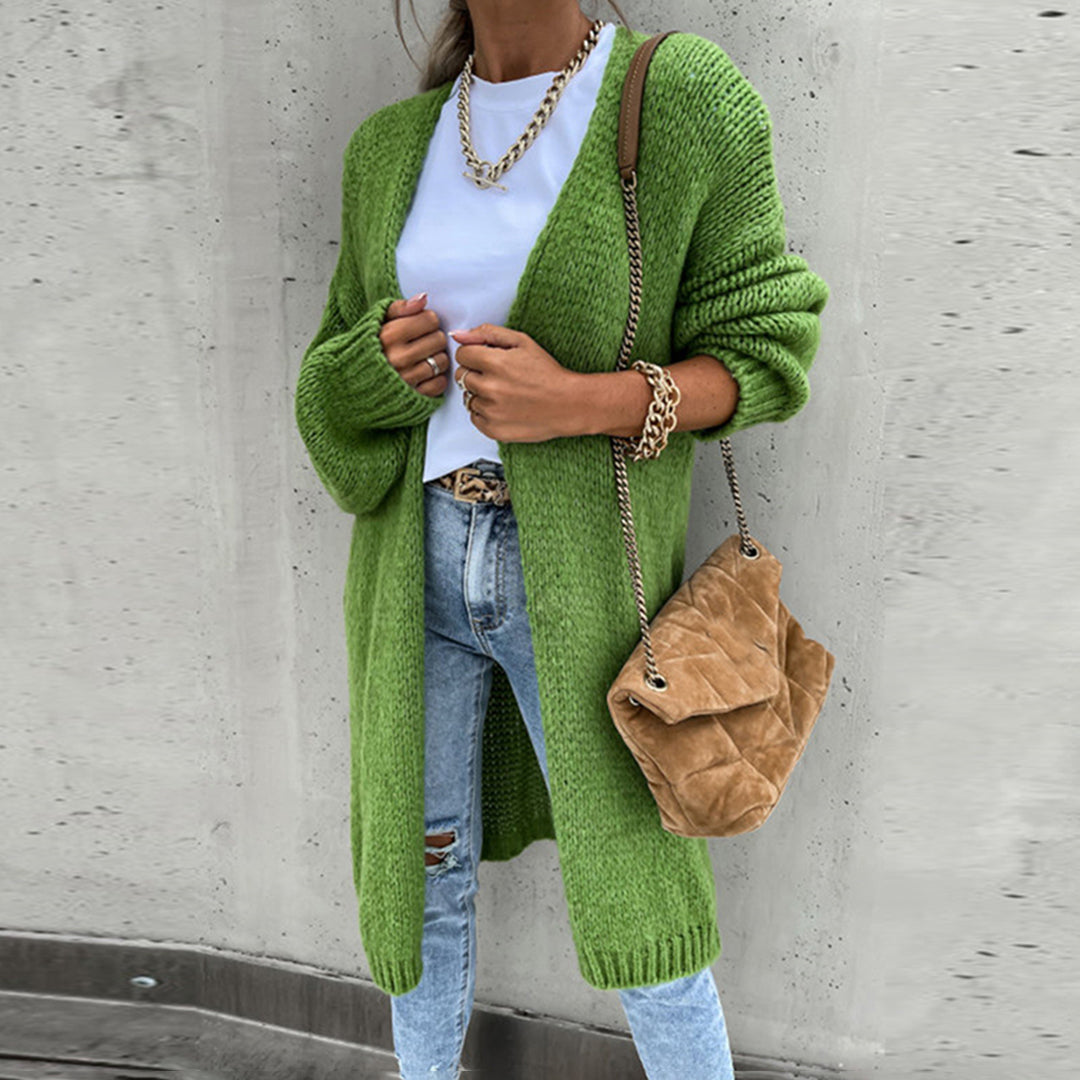 Camile - Klassischer Langer Cardigan