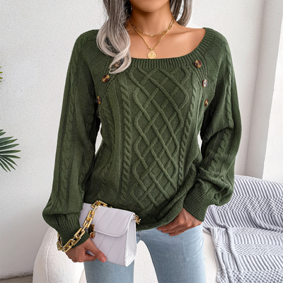 Calla | Gemütlicher Kabelstrickpullover