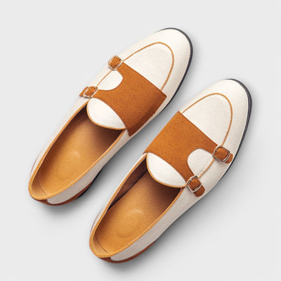 Giorgio | Vegane Wildleder-Loafers mit Schnalle für Herren