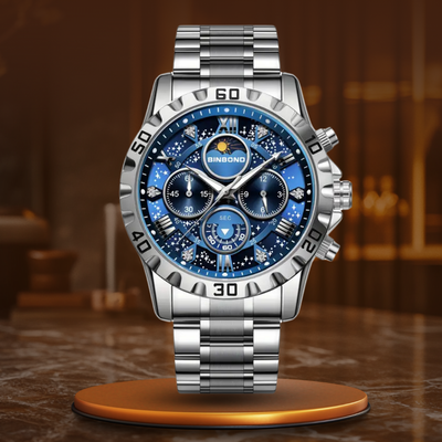Luxus Chronograph Uhr mit Metallarmband™ - Olsen & Olsen