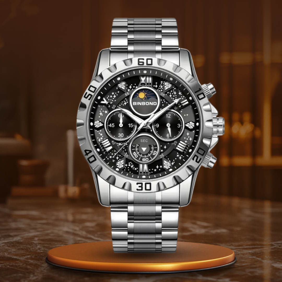 Luxus Chronograph Uhr mit Metallarmband™ - Olsen & Olsen