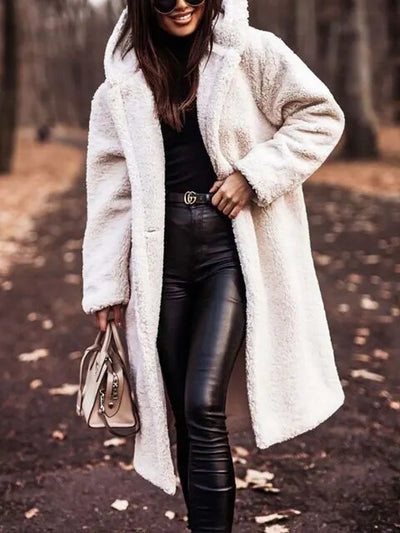 Franzine | Fleece Daunenjacke