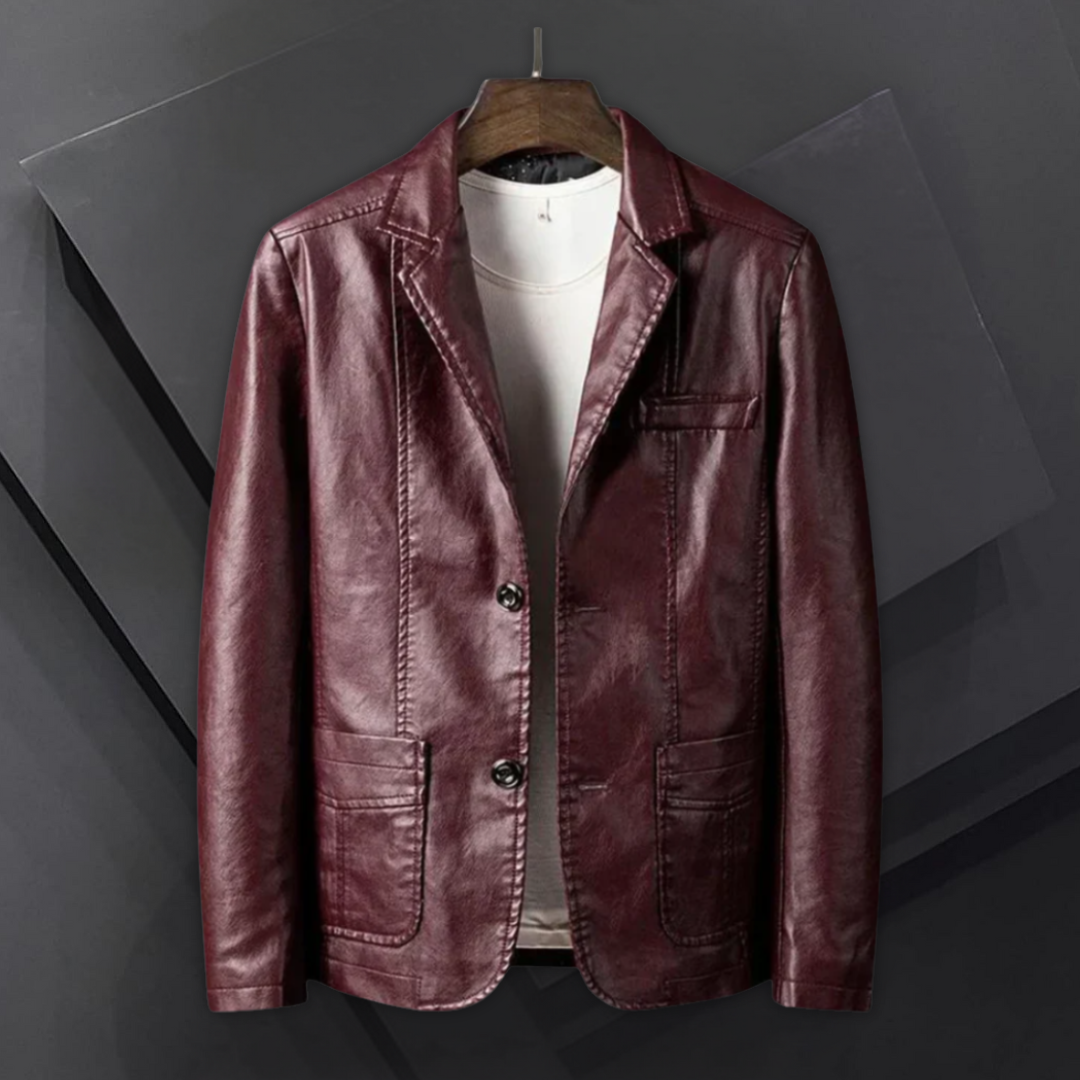 Kelvin - Leder Vintage Jacke