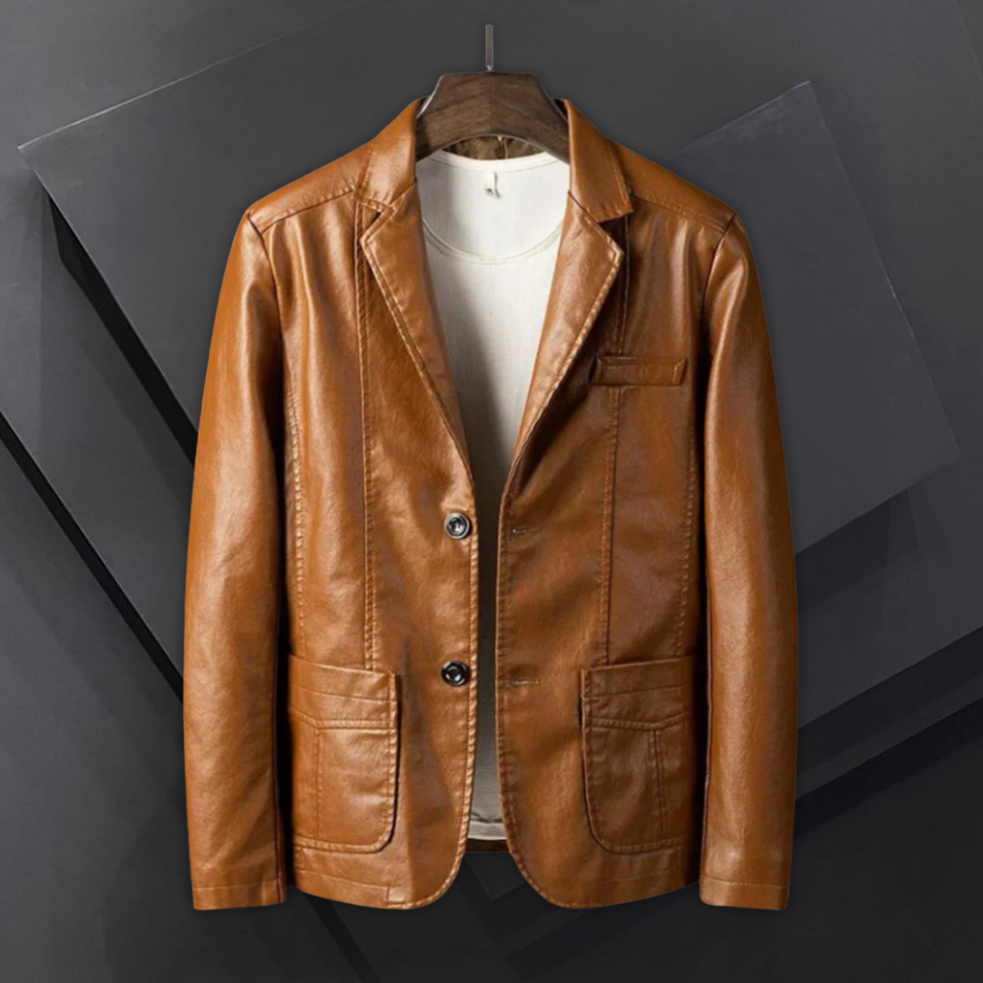 Kelvin - Leder Vintage Jacke