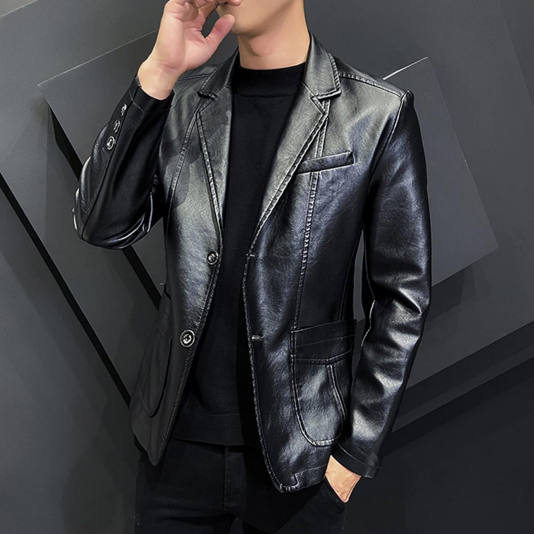 Kelvin - Leder Vintage Jacke