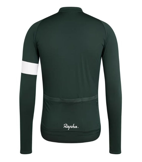 Rapha Unisex | Langarm Fleece Fahrradtrikot