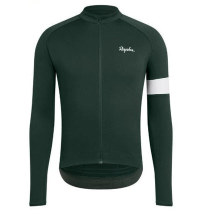 Rapha Unisex | Langarm Fleece Fahrradtrikot
