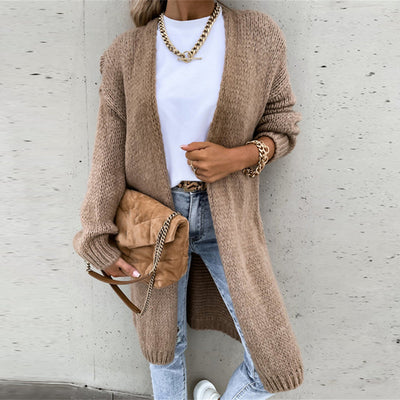 Camile - Klassischer Langer Cardigan