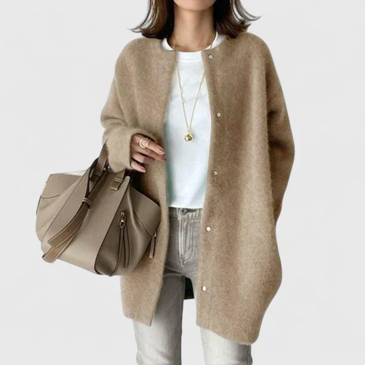 Samarielis | Eleganter Strickmantel