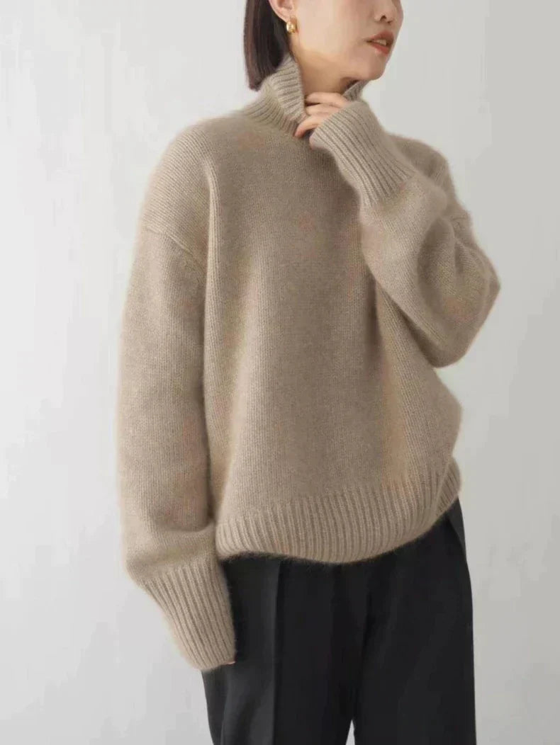 LENA - Premium Rollkragenpullover