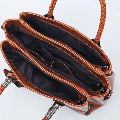Sienna - Luxuriöse Lederhandtasche