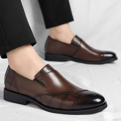 Lurex Leder Loafers
