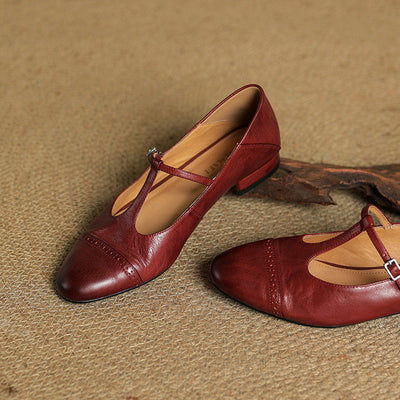 Graneth – Elegante Ballerinas aus Echtem Leder