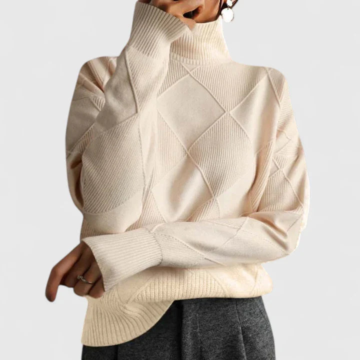 Adryssell™ | Bequemer Rollkragenpullover