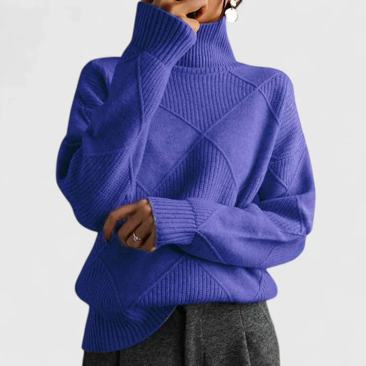 Adryssell™ | Bequemer Rollkragenpullover