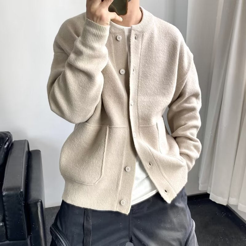 Herman™ – Weicher Strick-Button-Cardigan