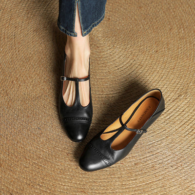 Graneth – Elegante Ballerinas aus Echtem Leder
