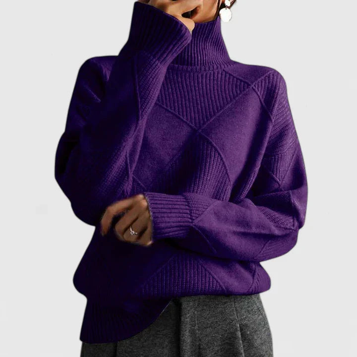 Adryssell™ | Bequemer Rollkragenpullover
