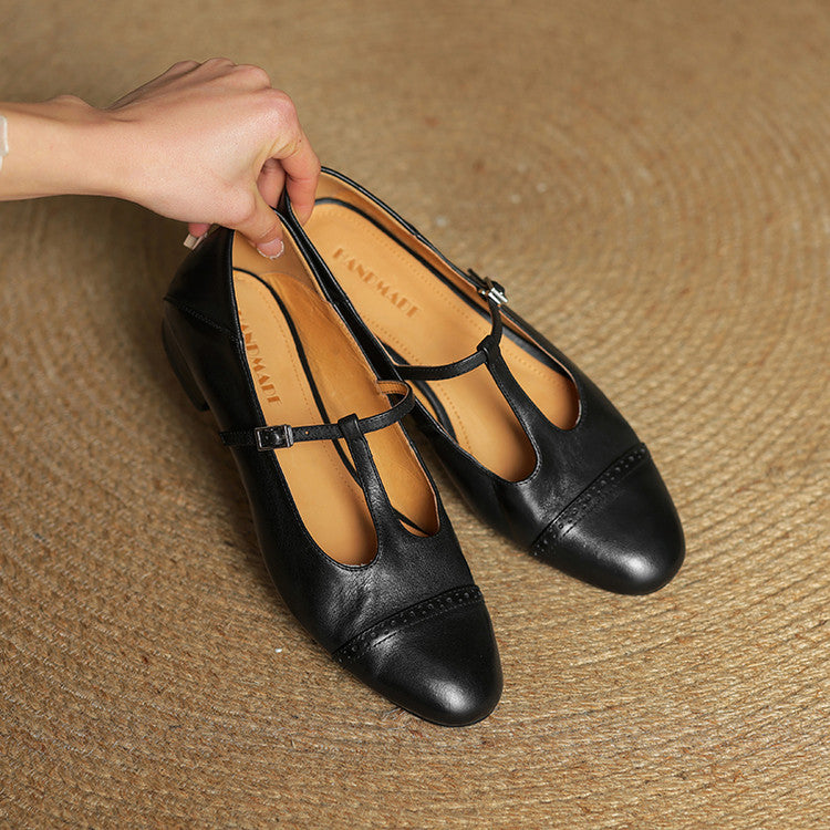 Graneth – Elegante Ballerinas aus Echtem Leder