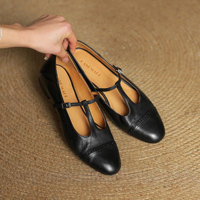 Graneth – Elegante Ballerinas aus Echtem Leder