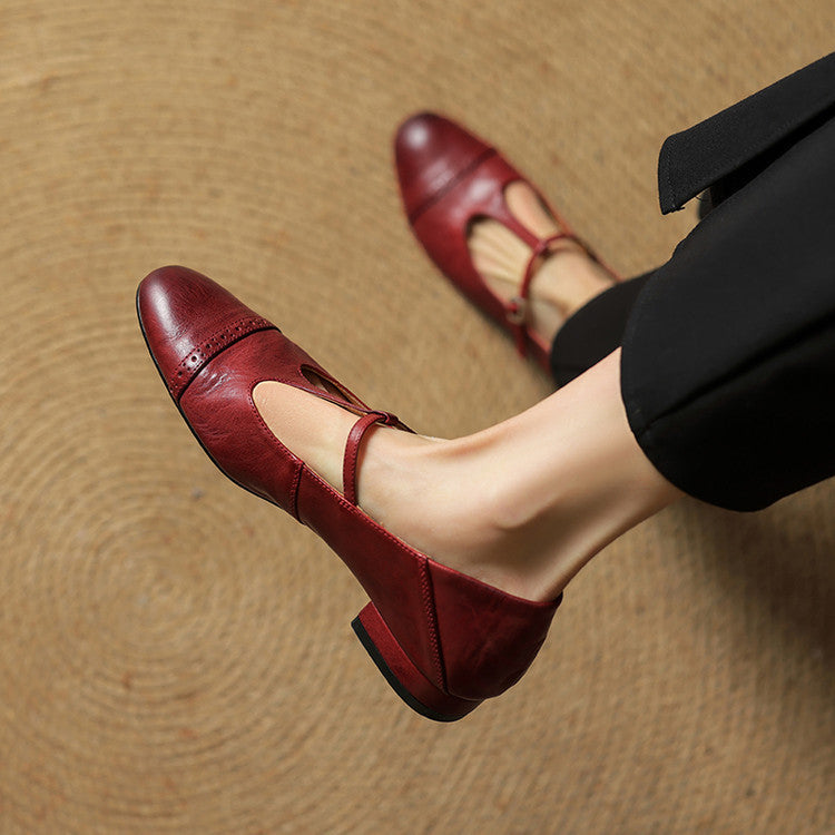 Graneth – Elegante Ballerinas aus Echtem Leder