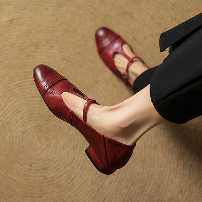 Graneth – Elegante Ballerinas aus Echtem Leder