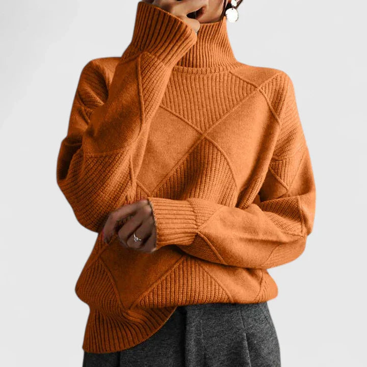 Adryssell™ | Bequemer Rollkragenpullover