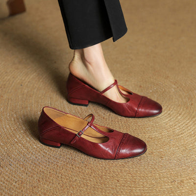 Graneth – Elegante Ballerinas aus Echtem Leder