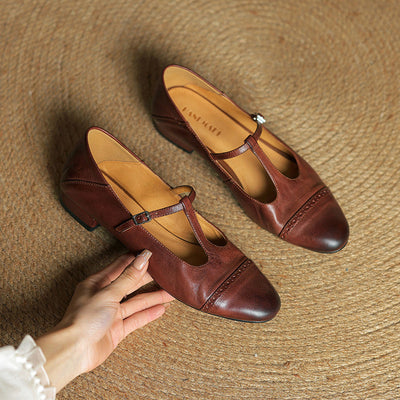 Graneth – Elegante Ballerinas aus Echtem Leder