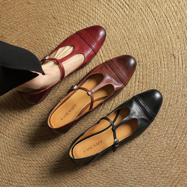 Graneth – Elegante Ballerinas aus Echtem Leder