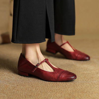 Graneth – Elegante Ballerinas aus Echtem Leder