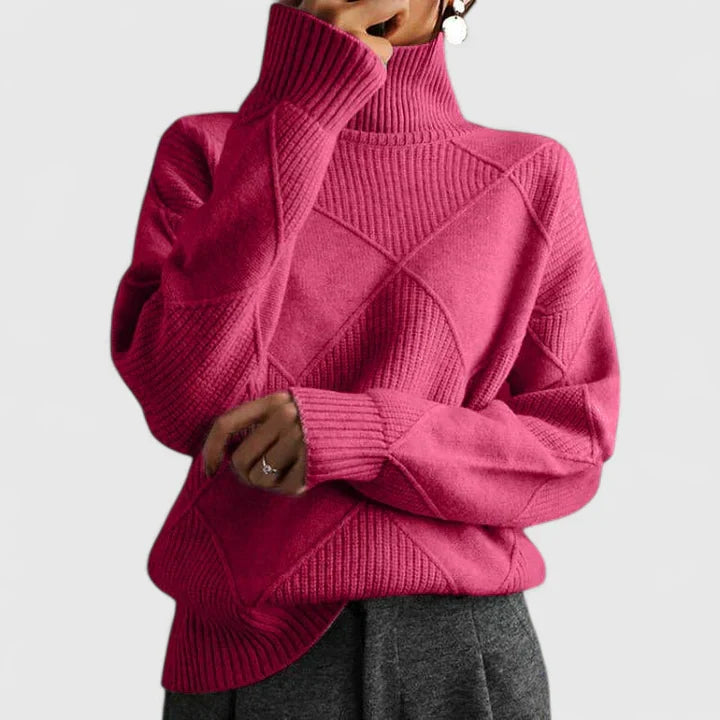 Adryssell™ | Bequemer Rollkragenpullover