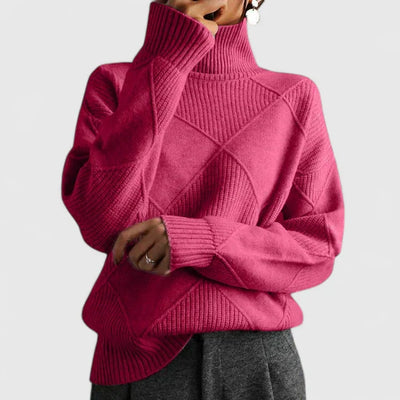 Adryssell™ | Bequemer Rollkragenpullover