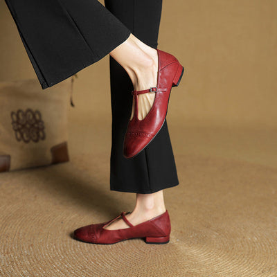 Graneth – Elegante Ballerinas aus Echtem Leder