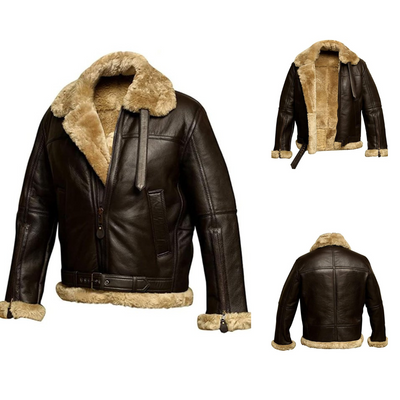 Sav | Warme Cegane Lederjacke