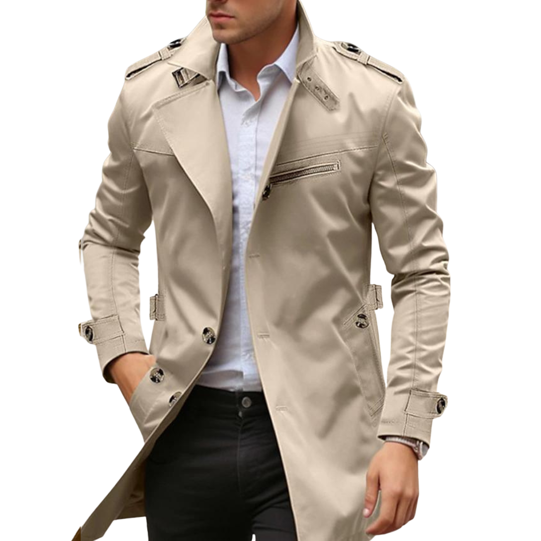 Klassischer Trenchcoat