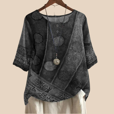 Valarie – Farbenfrohes Boho-Top