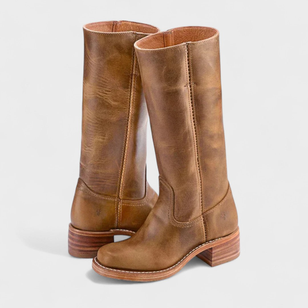 Jessa - Klassische Reitstiefel mit hohem Schaft
