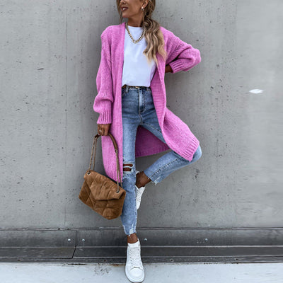 Camile - Klassischer Langer Cardigan