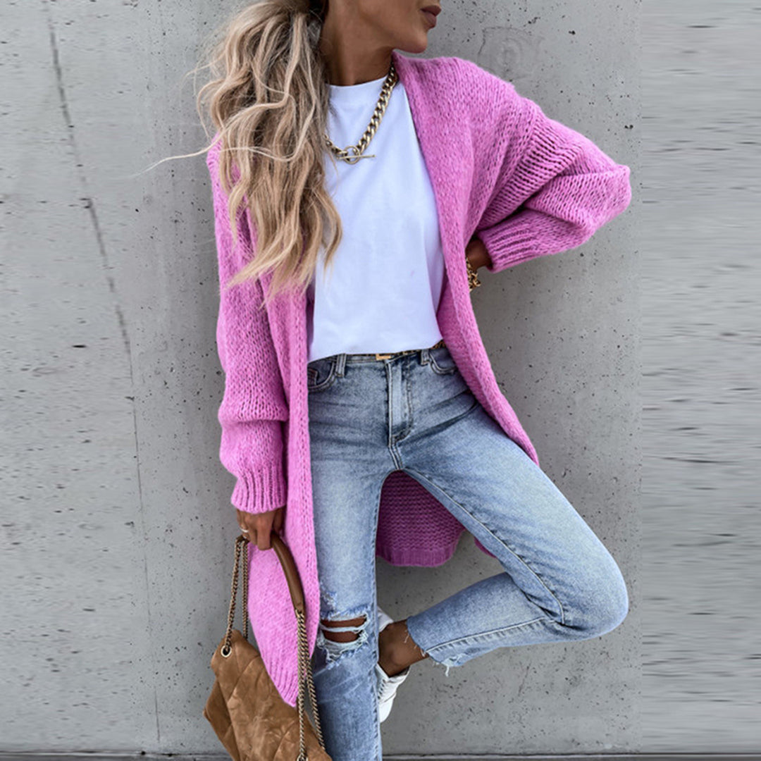 Camile - Klassischer Langer Cardigan