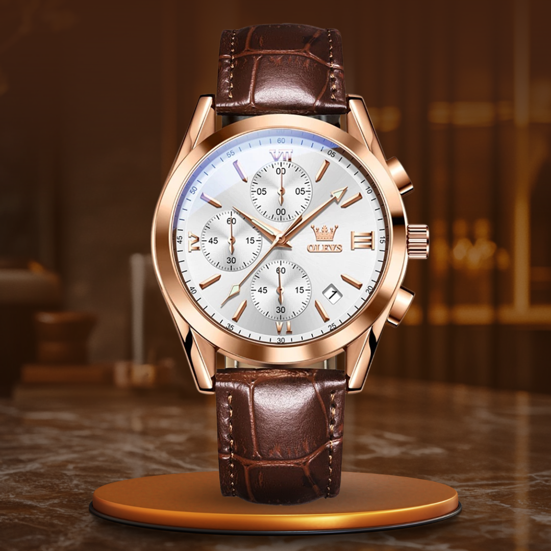 Quarz Luminous Chronograph Uhr™ - Olsen & Olsen