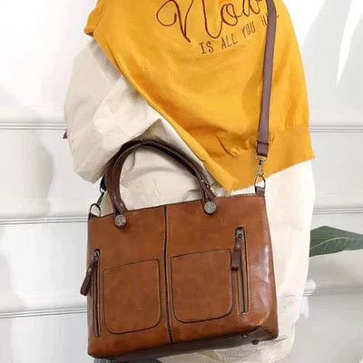 Thalia - Stylische Lederhandtasche