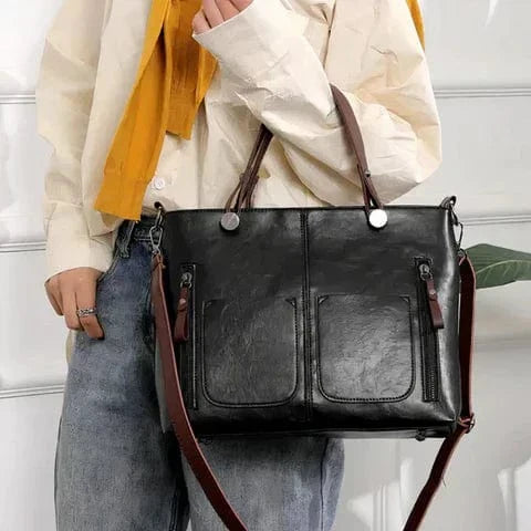 Thalia - Stylische Lederhandtasche