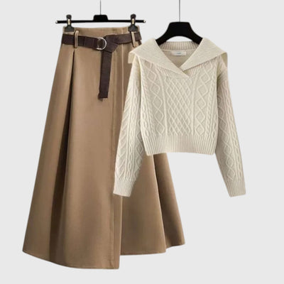 Judith - Vintage Stil Pullover & Rock Set