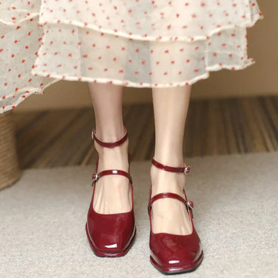 Zelda - Elegante Knöchelriemen Mary Janes