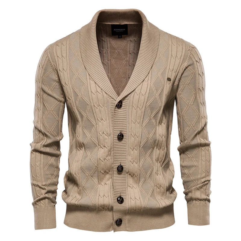 Jeff™ | Eleganter Button-Up Cardigan