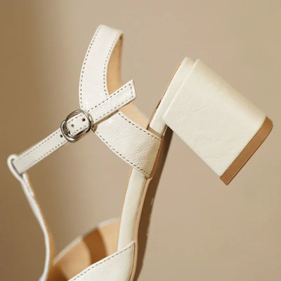 Beatrica™ | Leder Mary Janes